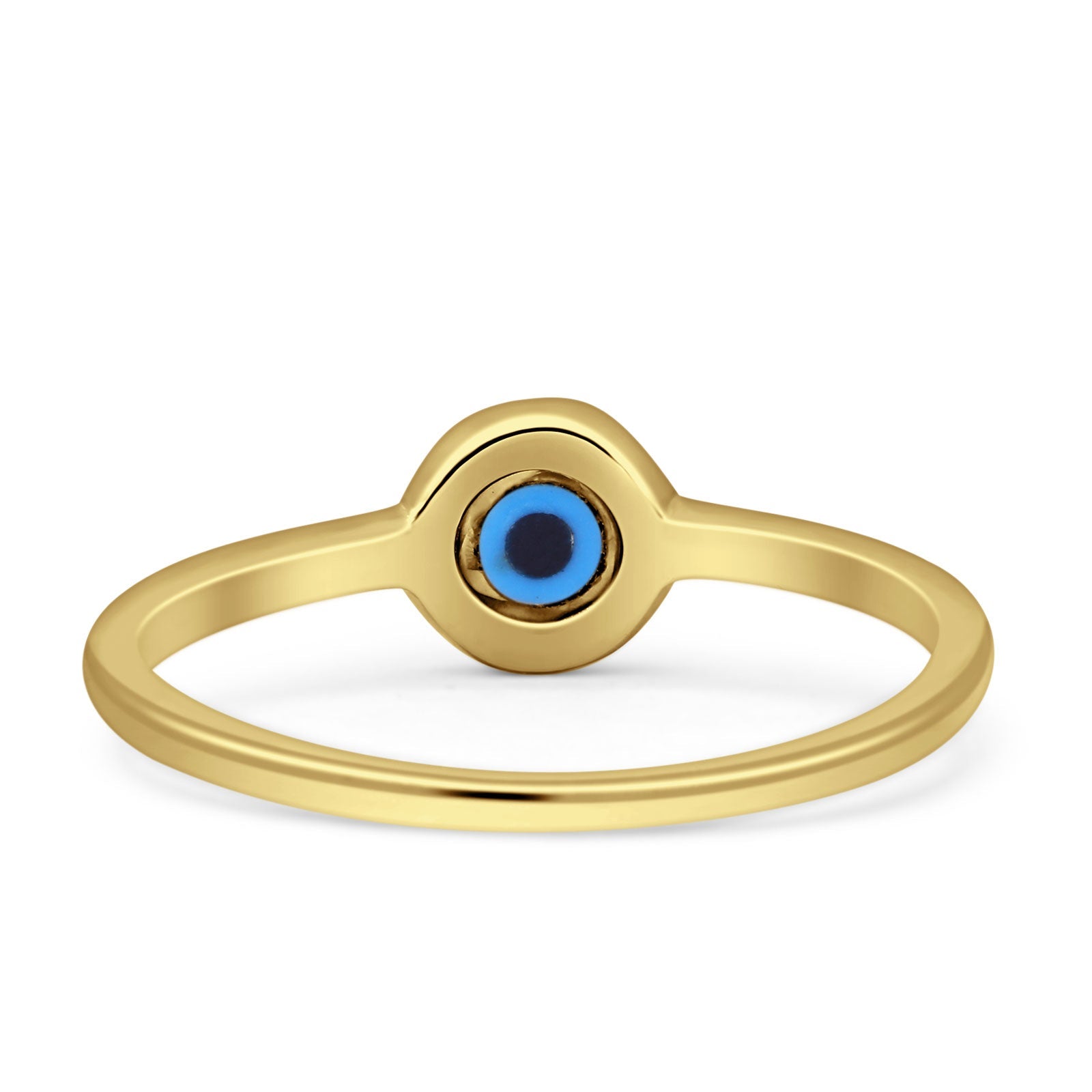 Evil Eye Ring 925 Sterling Silver