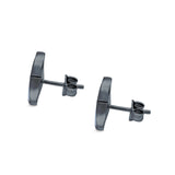 Lab Opal Triangle Celtic Stud Earrings Solid 925 Sterling Silver (12mm)