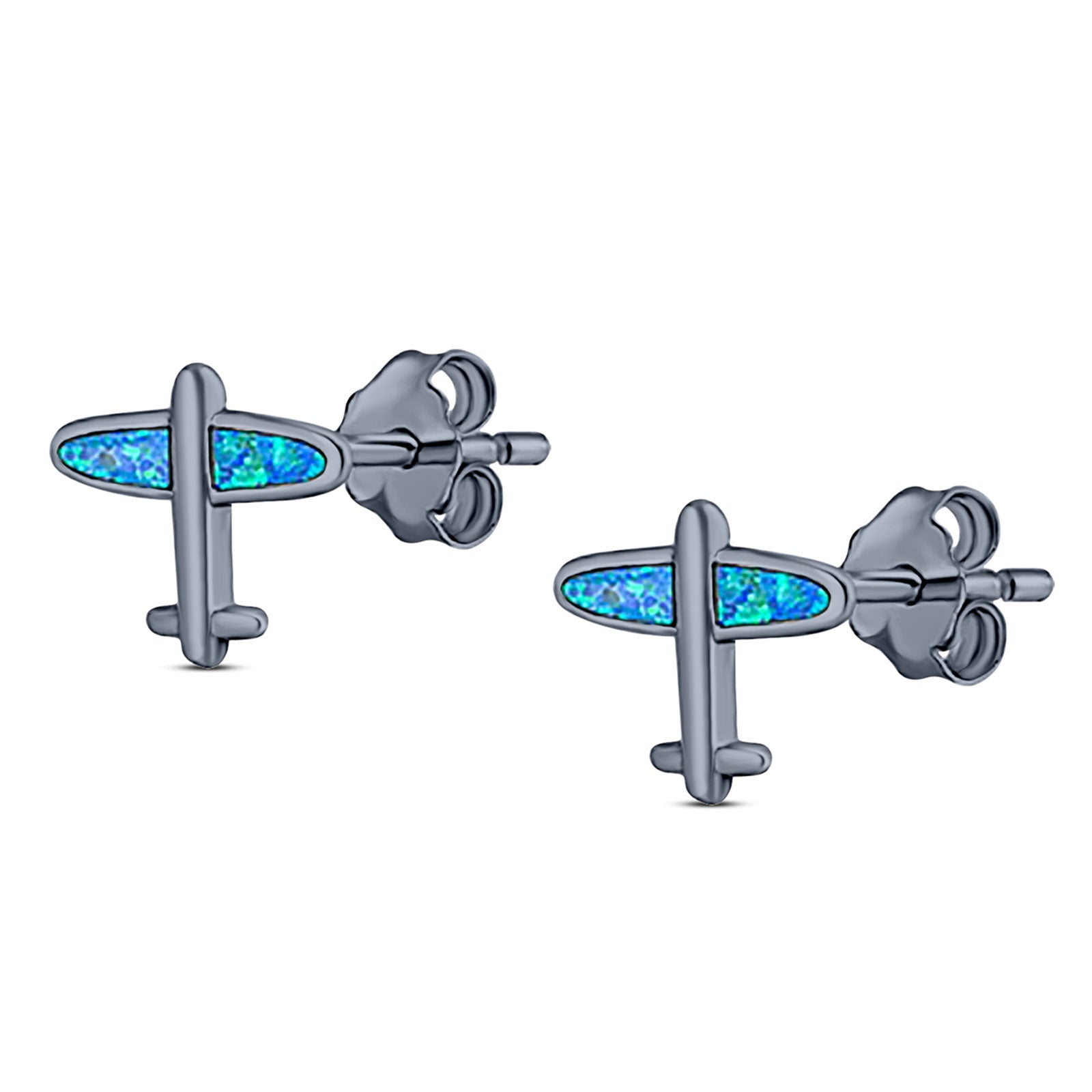 airplane earrings