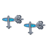 airplane earrings