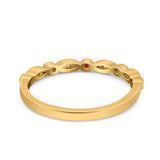 Half Eternity Wedding Band Ring Marquise Round Simulated Cubic Zirconia 925 Sterling Silver