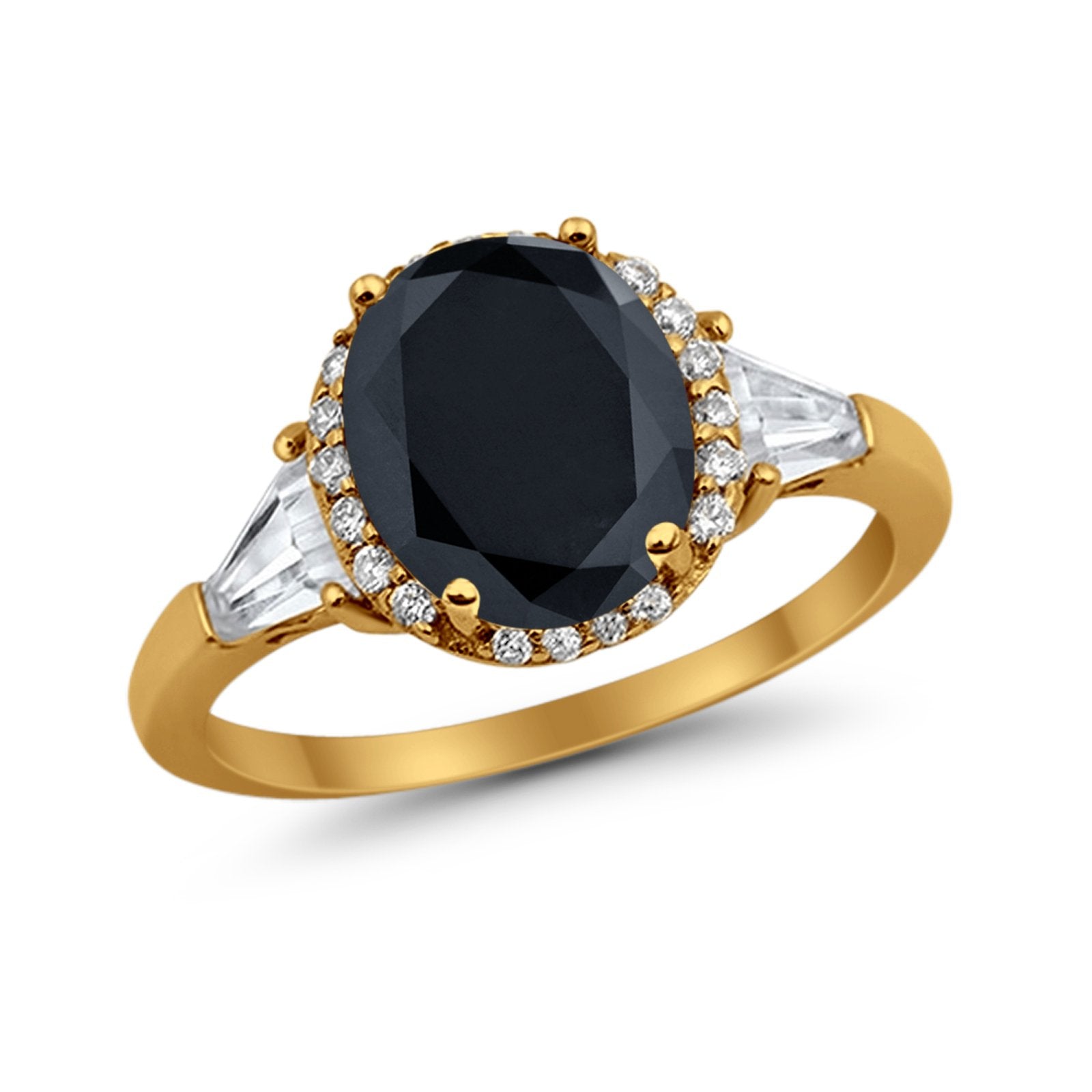 Cocktail Halo Wedding Ring Simulated Cubic Zirconia 925 Sterling Silver