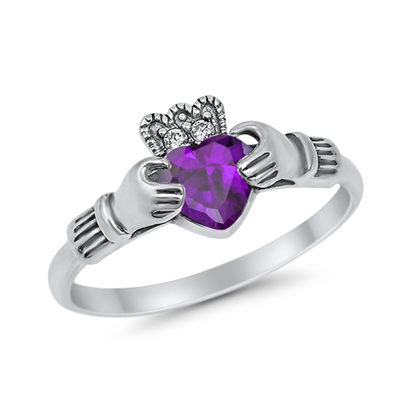 Vintage Style Engagement Bridal Ring Simulated CZ 925 Sterling Silver