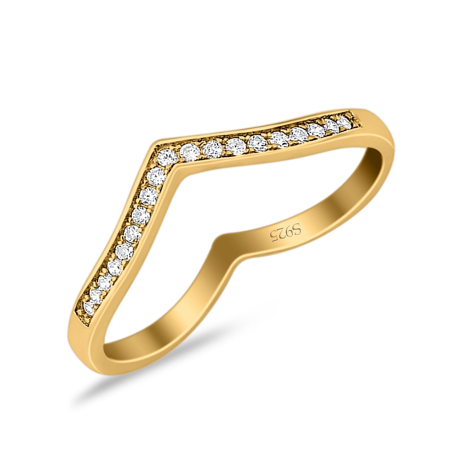 Half Eternity Heart Band Wedding Ring Round Simulated Cubic Zirconia 925 Sterling Silver (4mm)