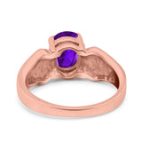 Three Stone Vintage Style Oval Art Deco Created White Opal Wedding Engagement Ring Simulated Cubic Zirconia 925 Sterling Silver