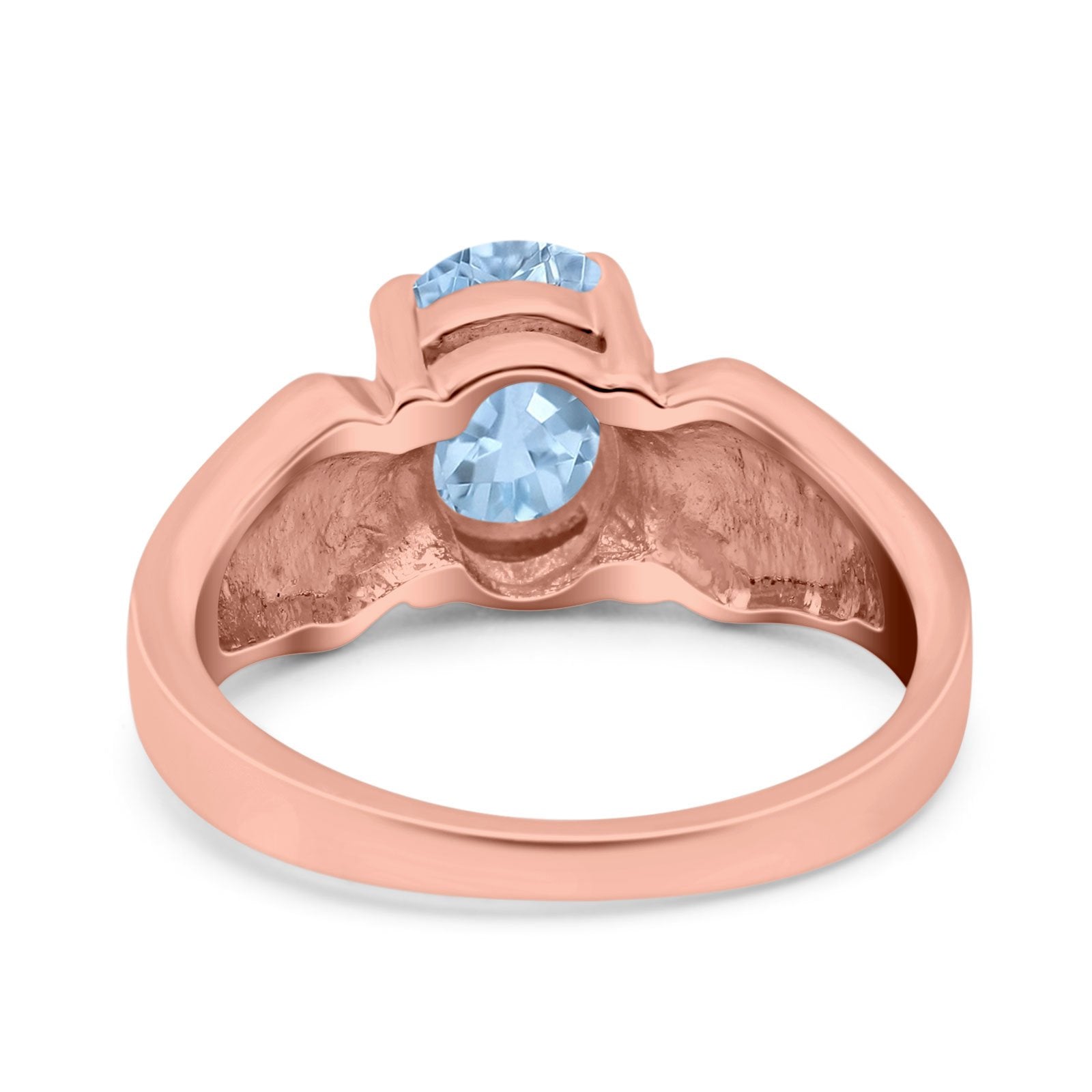 Three Stone Vintage Style Oval Art Deco Created White Opal Wedding Engagement Ring Simulated Cubic Zirconia 925 Sterling Silver