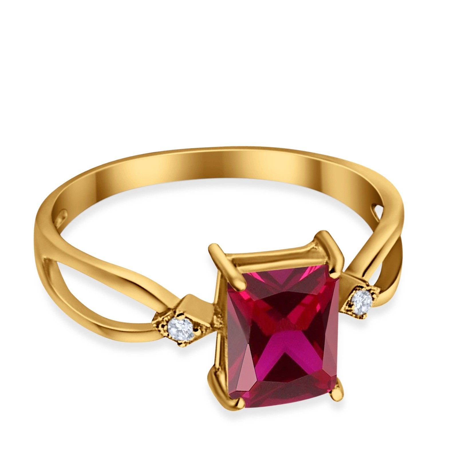 Halo Wedding Ring Baguette Round Simulated Cubic Zirconia 925 Sterling Silver