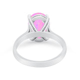 Solitaire Oval Wedding Engagement Ring 925 Sterling Silver