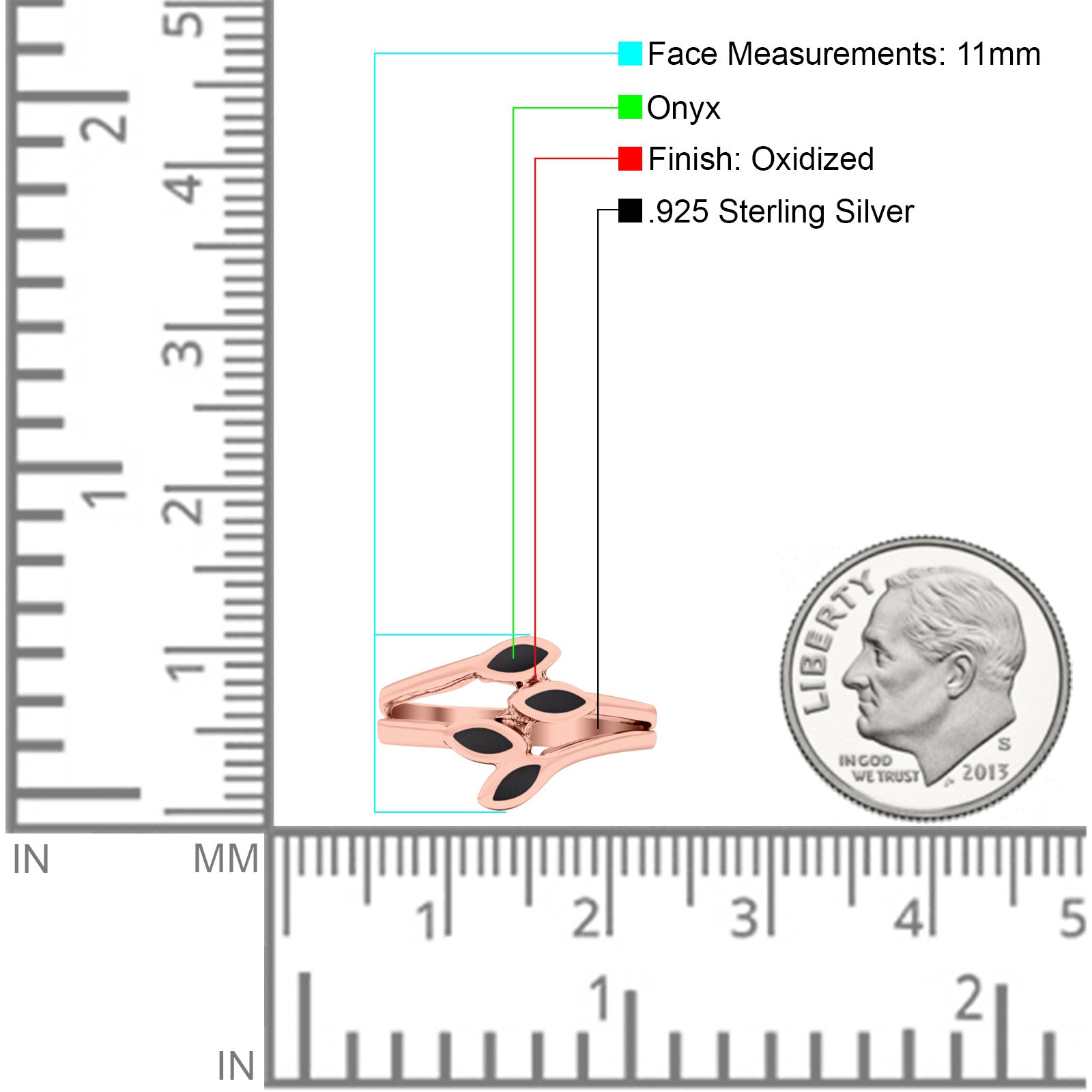 Vintage Style Marquise Lab Opal Ring Solid Oxidized 925 Sterling Silver