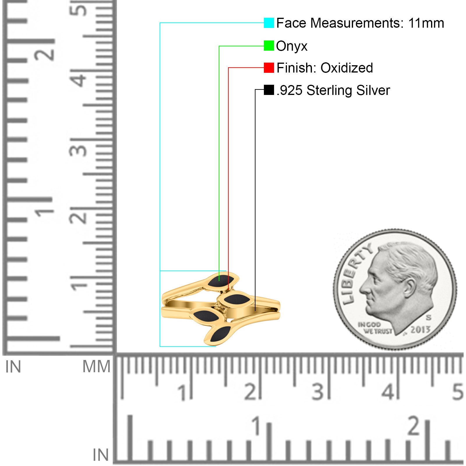 Vintage Style Marquise Lab Opal Ring Solid Oxidized 925 Sterling Silver