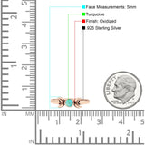 Moon Thumb Ring Statement Fashion Oxidized Lab Created Opal Solid 925 Sterling Silver