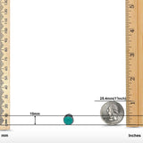 Half Ball Stud Earrings Round 925 Sterling Silver (5mm-16mm)