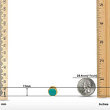 Half Ball Stud Earrings Round 925 Sterling Silver (5mm-16mm)