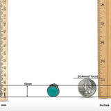 Half Ball Stud Earrings Round 925 Sterling Silver (5mm-16mm)