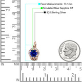 Halo Round Huggie Hoop Earrings Cubic Zirconia 925 Sterling Silver