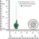 Halo Round Huggie Hoop Earrings Cubic Zirconia 925 Sterling Silver