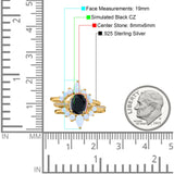 Three Piece Set Oval Lab White Opal Teardrop Art Deco Wedding Ring Vintage Band Simulated Cubic Zirconia Solid 925 Sterling Silver