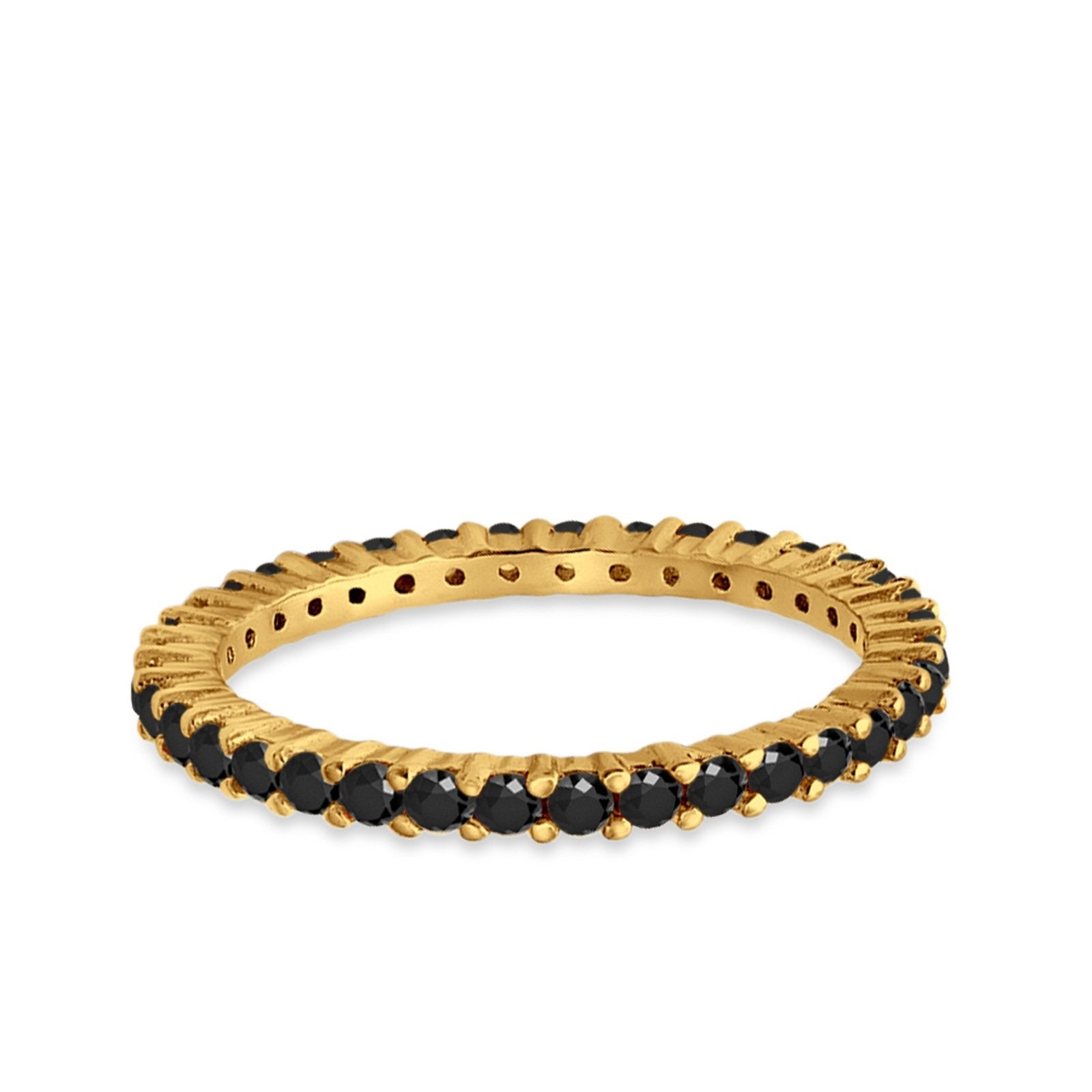 Full Eternity Wedding Band Round Simulated CZ Ring 925 Sterling Silver