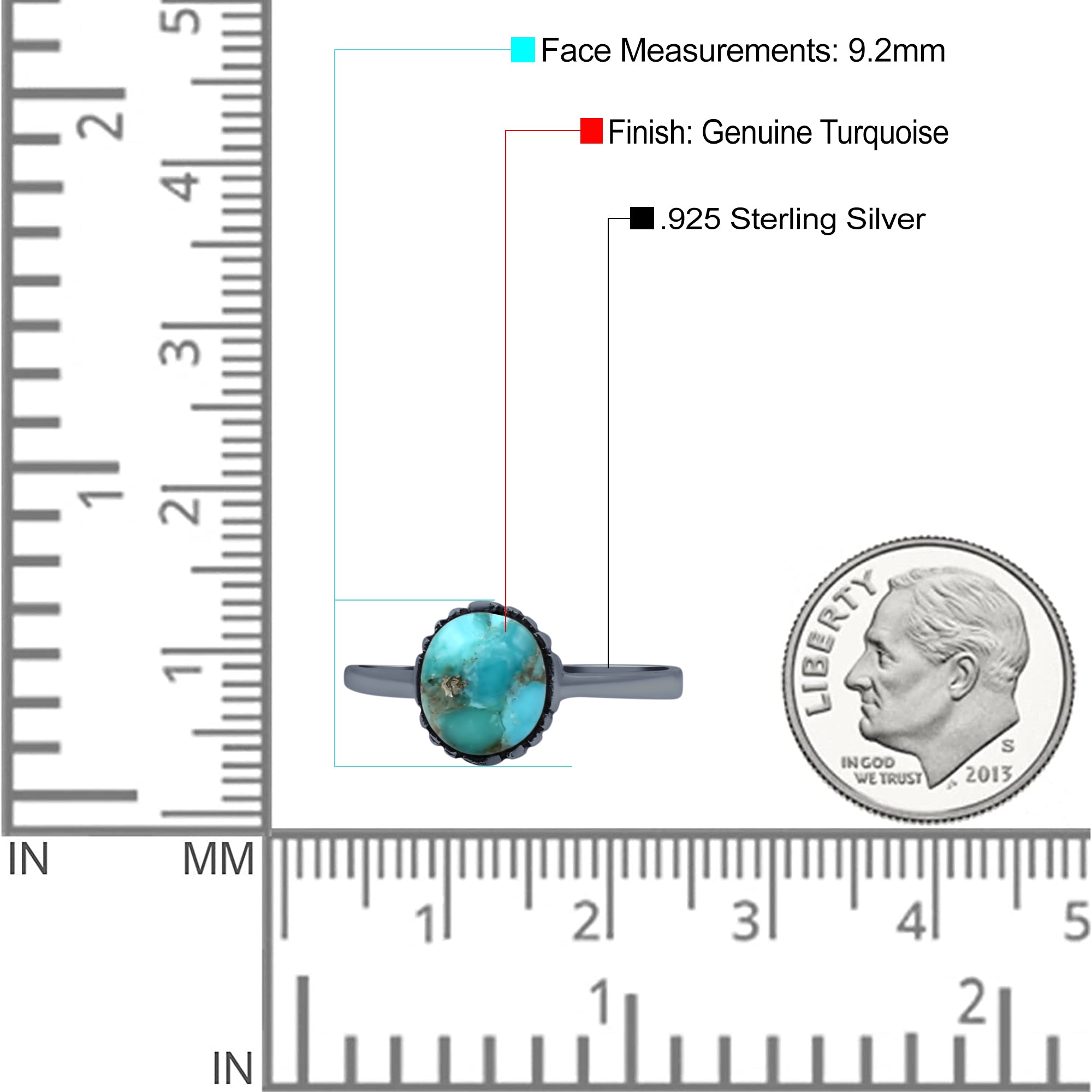 Petite Dainty Oxidized Thumb Ring Round Lab Opal Ring Solid 925 Sterling Silver