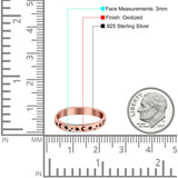 Stars Moon Ring Band 925 Sterling Silver Moon Star Band