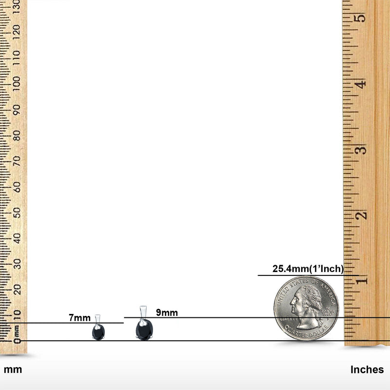 Jewelry Matching Set Pendant Earring Oval Simulated Cubic Zirconia 925 Sterling Silver