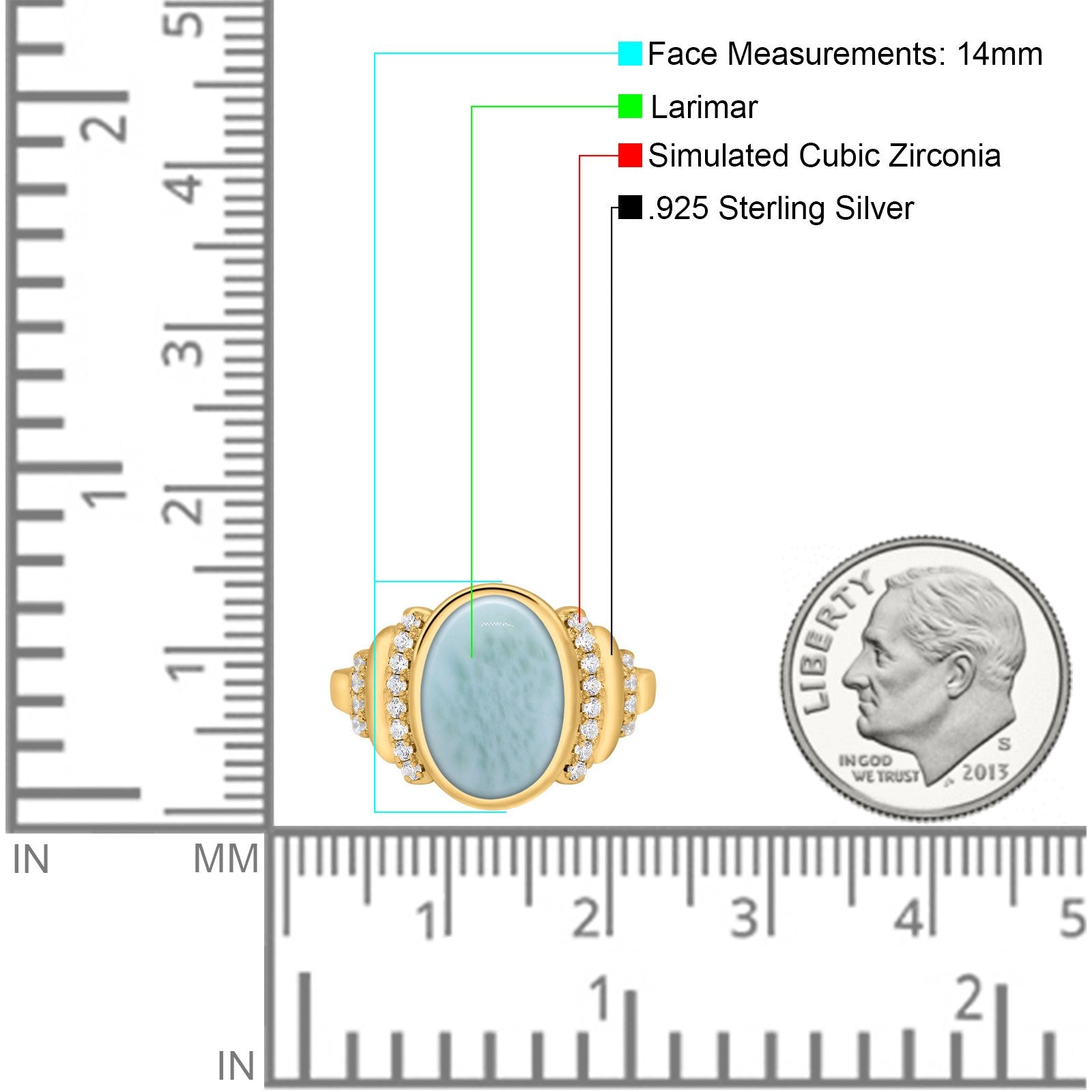 Fashion Ring Oval Lab Created Opal Round Simulated Cubic Zirconia 925 Sterling Silver