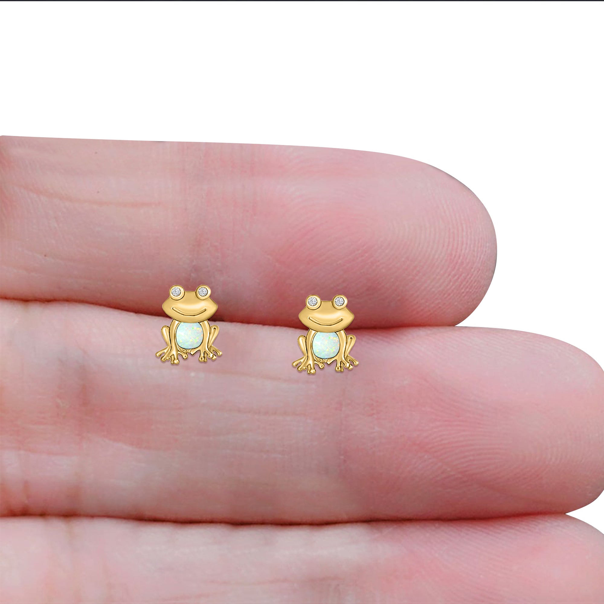 Frog Earrings