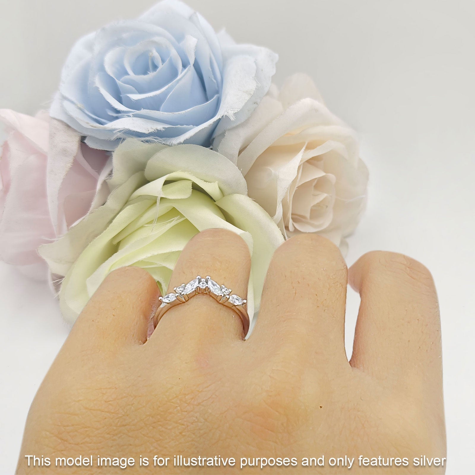 Curved Wedding Band