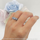 Sterling Silver Sunflower Ring