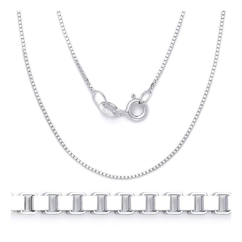Box Chain 925 Sterling Silver