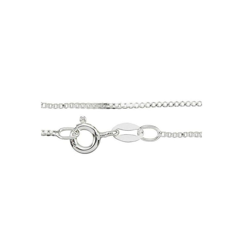 1.6MM Box Chain .925 Solid Sterling Silver Sizes "16-30" Inch