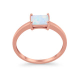 Radiant Cut Solitaire Wedding Engagement Ring Round Cubic Zirconia 925 Sterling Silver