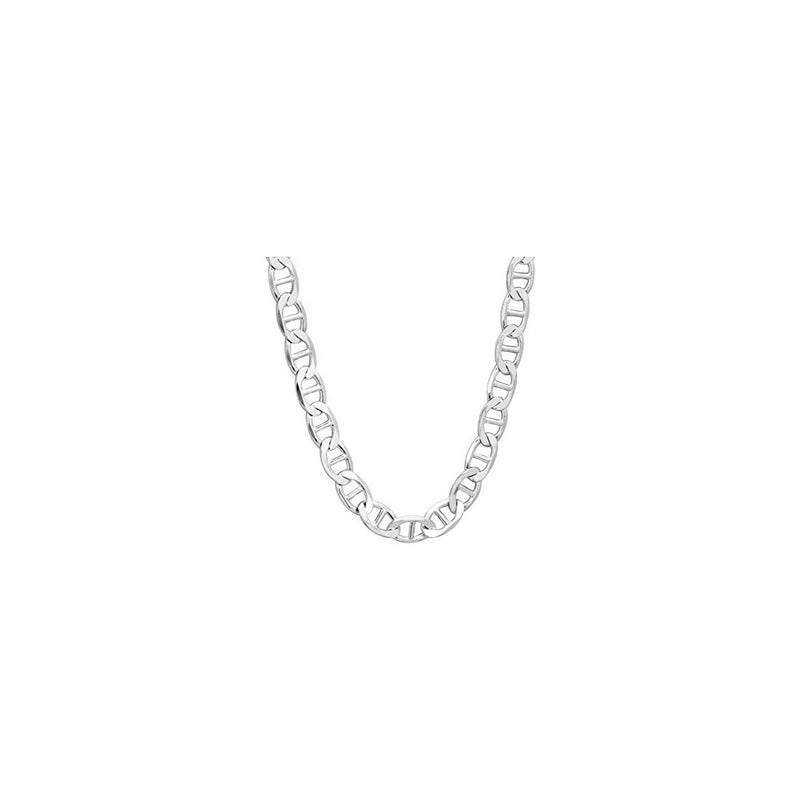 11.8MM 250 Mariner Chain .925 Solid Sterling Silver Length 8-28 Inches