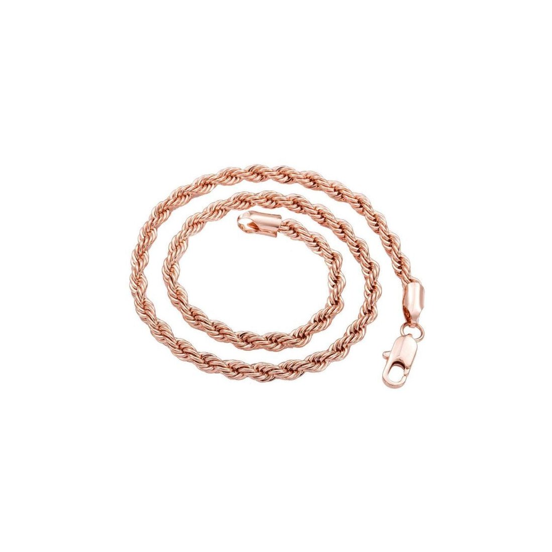 9MM Micro Pave Rope Chain .925 Solid Sterling Silver Sizes "26"