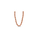 Rope Chain Rose Gold 925 sterling silver