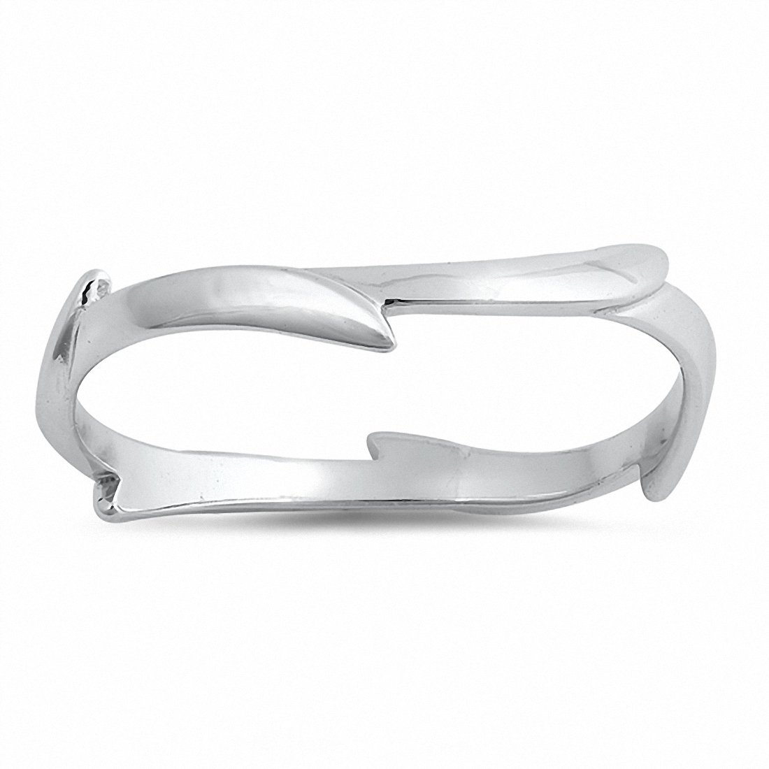 Fashion Band Ring 925 Sterling Silver Choose Color
