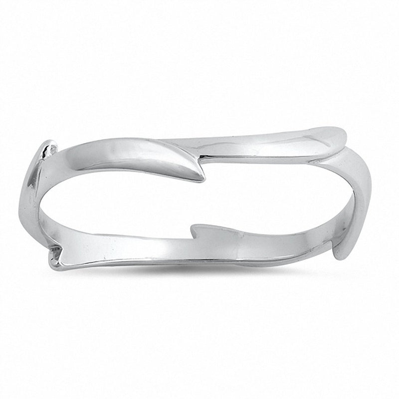 Fashion Band Ring 925 Sterling Silver Choose Color