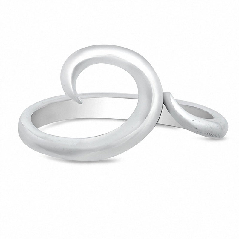 12mm Wave Ring Band 925 Sterling Silver