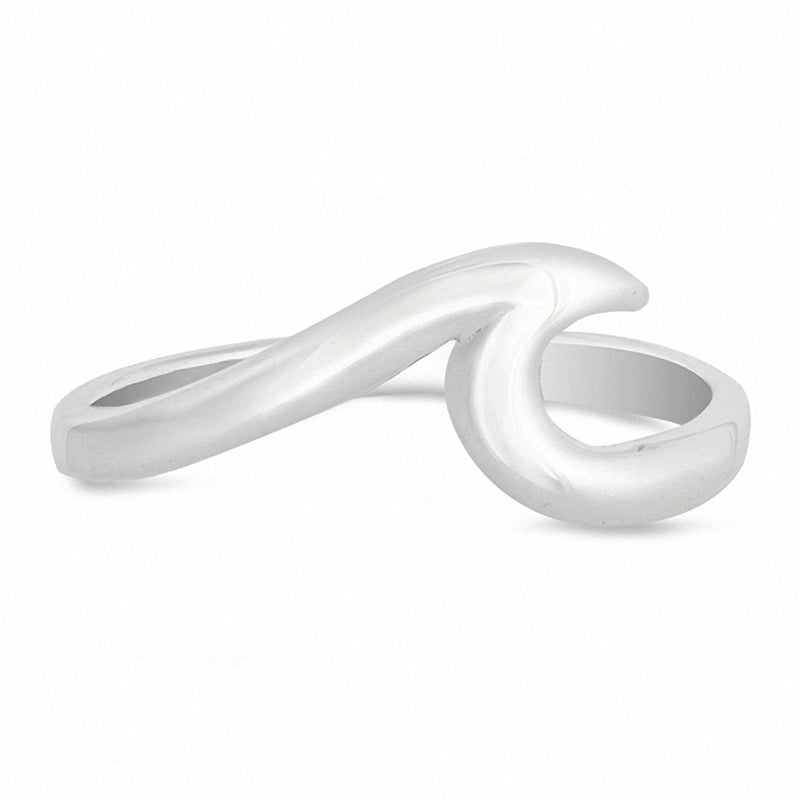 Ocean Beach 8mm Wave Ring Band Solid 925 Sterling Silver Choose Color