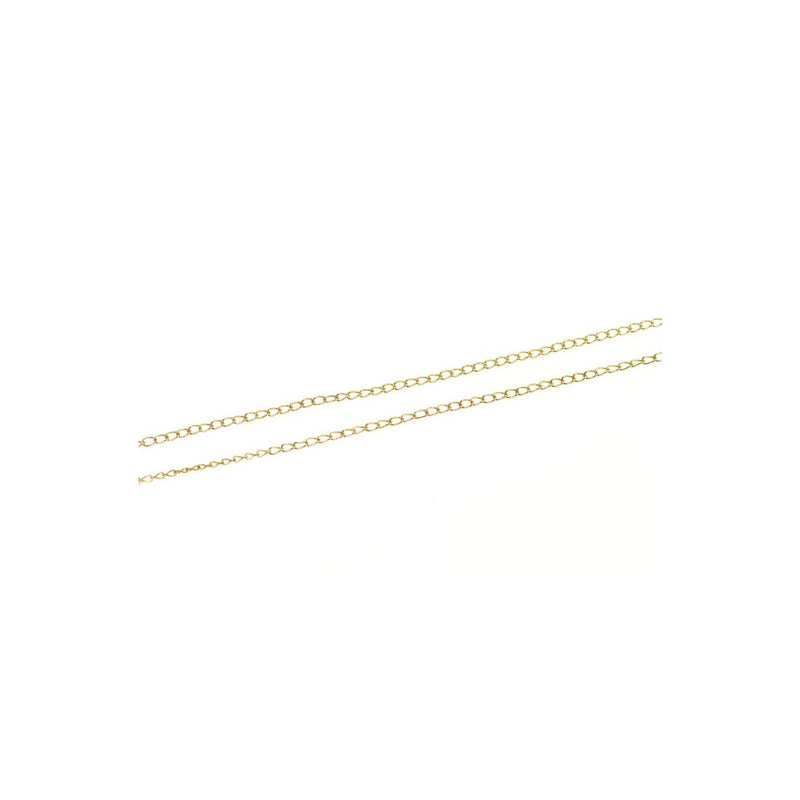 Yellow Gold Cable Chain