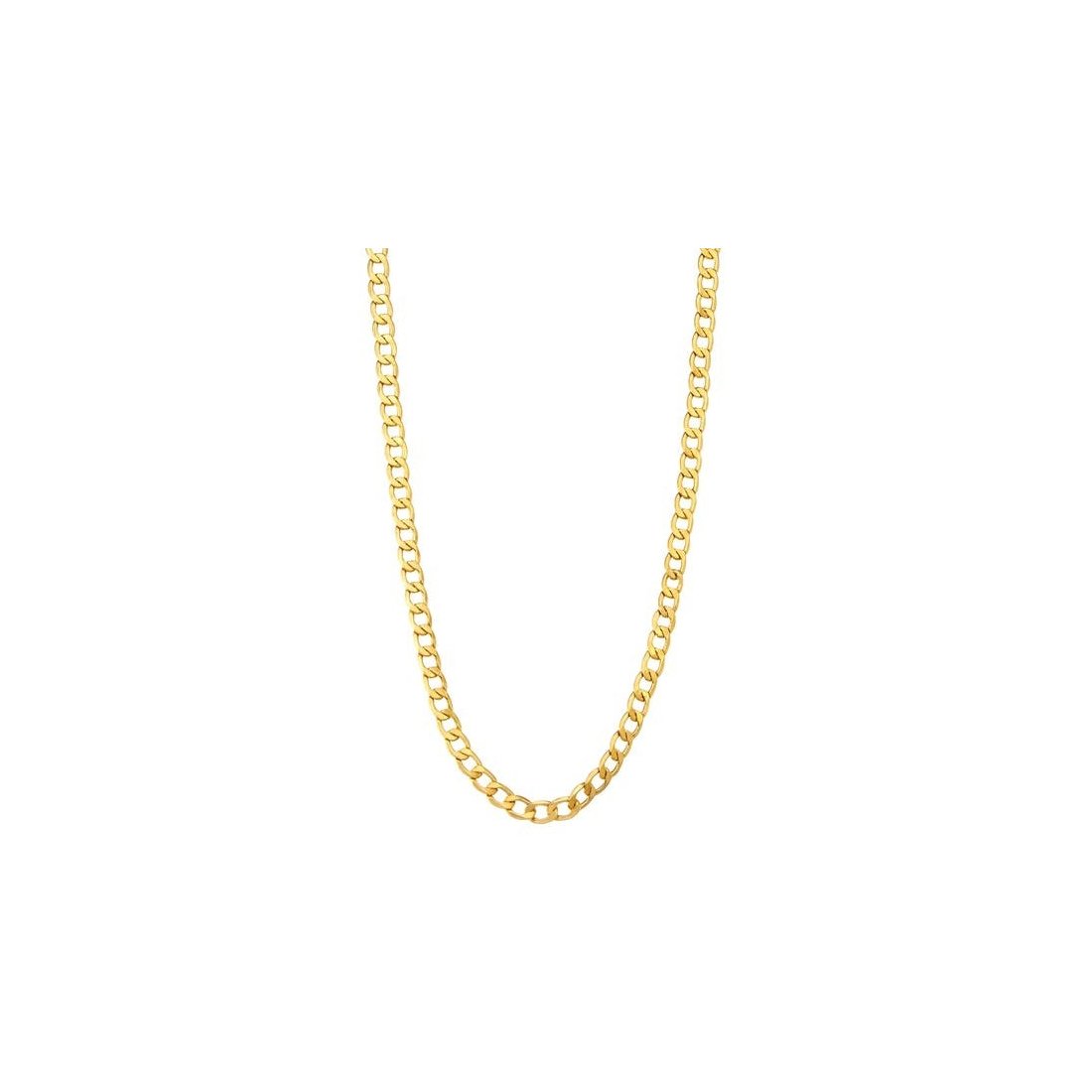 Yellow Gold Curb Chain