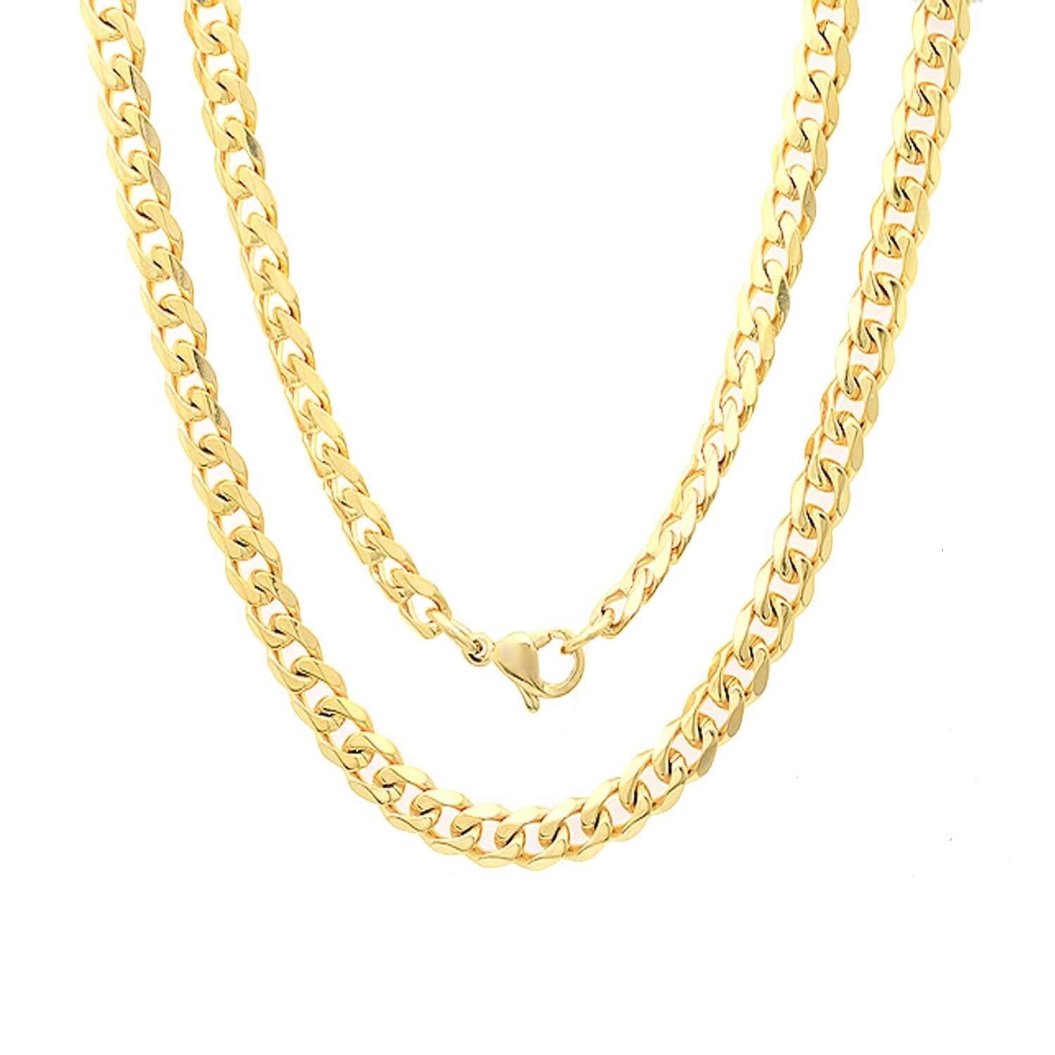Yellow Gold Curb Chain