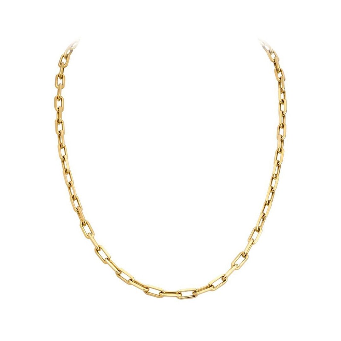 6MM 160 Square Forzatina Yellow Gold .925 Sterling Silver Length "8-28"