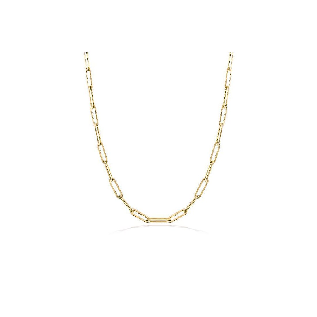 6MM 160 Square Forzatina Yellow Gold .925 Sterling Silver Length "8-28"