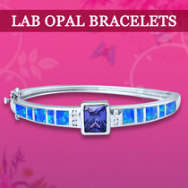 Lab Opal Bracelets