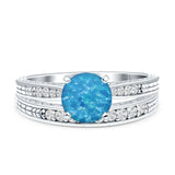 Round Two Piece Gold Ring
