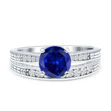 Round Two Piece Gold Ring