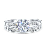 Round Two Piece Gold Ring