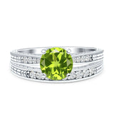 Round Two Piece Gold Ring