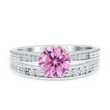 Round Two Piece Gold Ring
